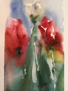 Tulips, red. VII
